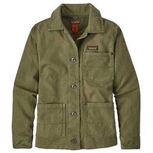 Patagonia Women’s Fatigue Green All Season Hemp Canvas Chore Coat